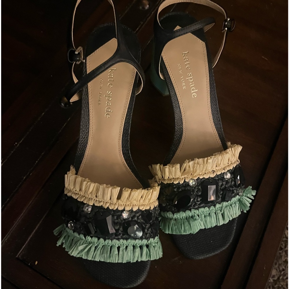 Kate spade block heel pump